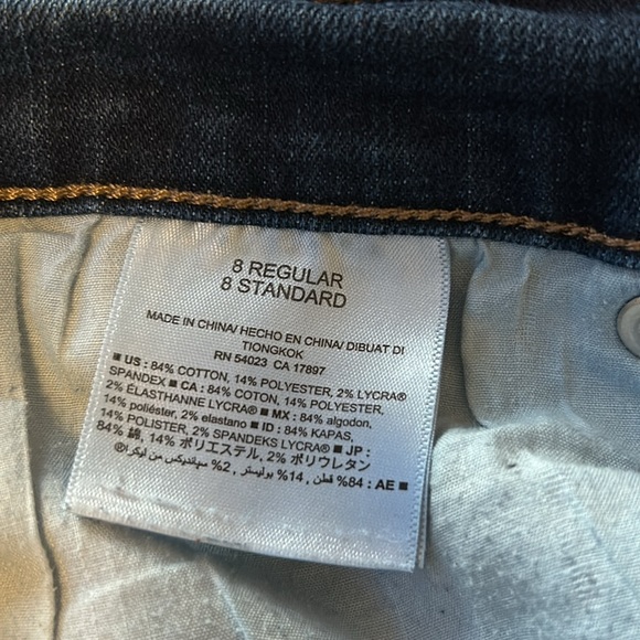 Old Navy curvy/profile mid-rise size 8 regular - Picture 4 of 4